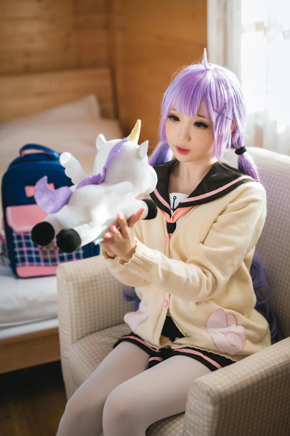 焖焖碳 - 独角兽JK制服 [21P-51MB] tg@simisebaisi 【丝足阁】10.webp